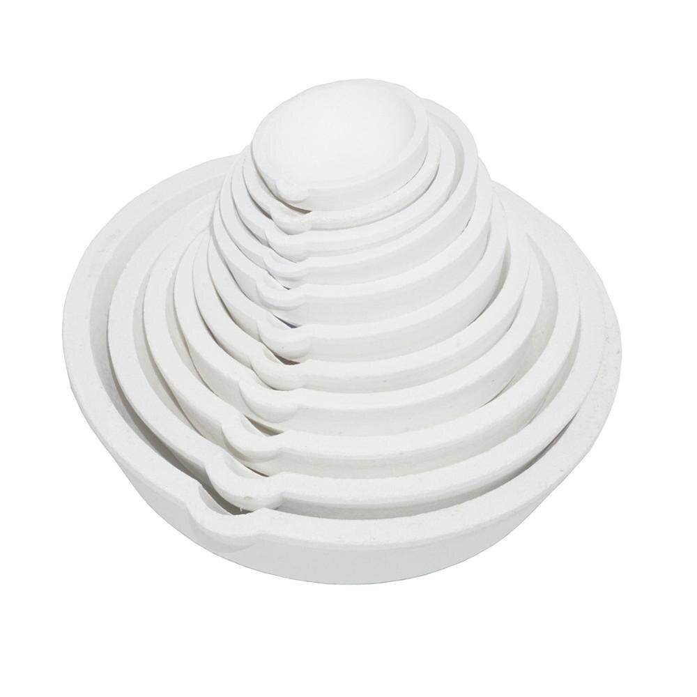 Kvarts digel smelteskål keramisk digel skål støping måke sølv aluminium kobber metaller