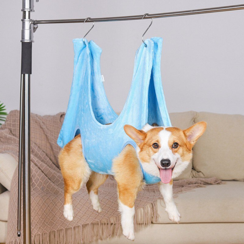 Dog Hammock Helper Dog Cat Grooming And Nail Trimming Pet Grooming Hammock Restraint Bag For Dogs Bathing Trimming Nail