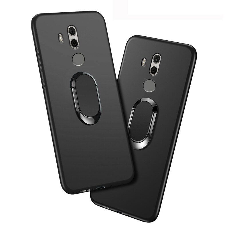 Umidigi – coque en Silicone souple Z2 Pro, 6.2 pouces, anneau classique rouge bleu noir, Rotation à 360 degrés, Capa pour Umidigi Z2 Funda