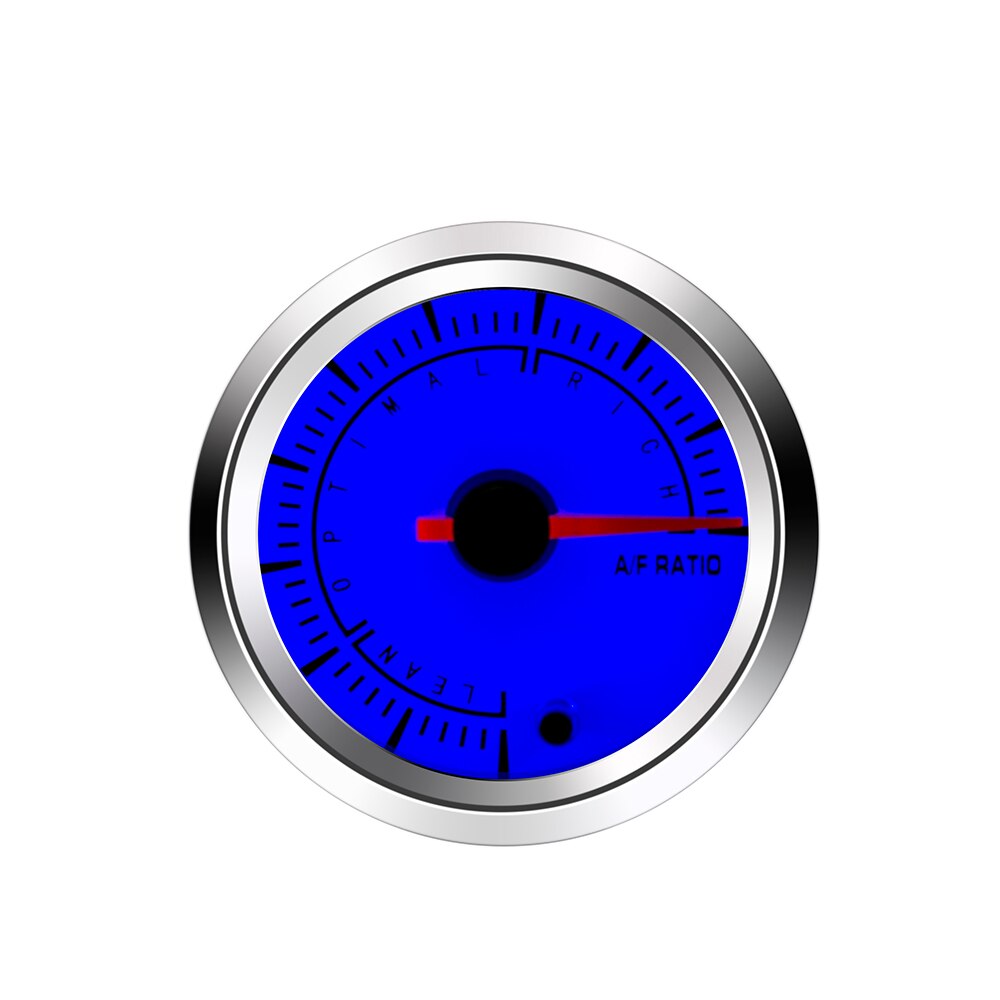 Vehicle Meter AFR 12V Automobile Car Gauge 2" 52mm Air Fuel Ratio Gauge Kit Racing Cars Air-fuel Ratio Meter 7 Color backlight