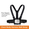 Gopro tilbehør justerbar brystmontering sele brystrem bælte til gopro hd hero 8/7/6 5 4 3+ 3 1 2 sj4000 sj5000 sportskamera: Sæt 2