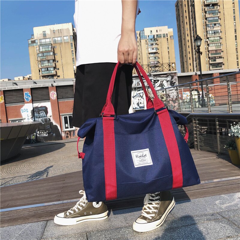 Casual Multifunctional Waterproof Men Travel Bags Anti-Theft Travel Duffle Large Capacity Handbag Weekend Bag Overnight