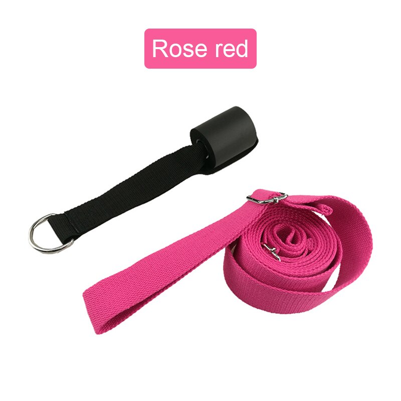 Door Yoga Flexibility Leg Stretch Belt Flexibility Stretching Leg Stretcher Strap for Dance Gymnastics Trainer 300*3.8*0.2CM