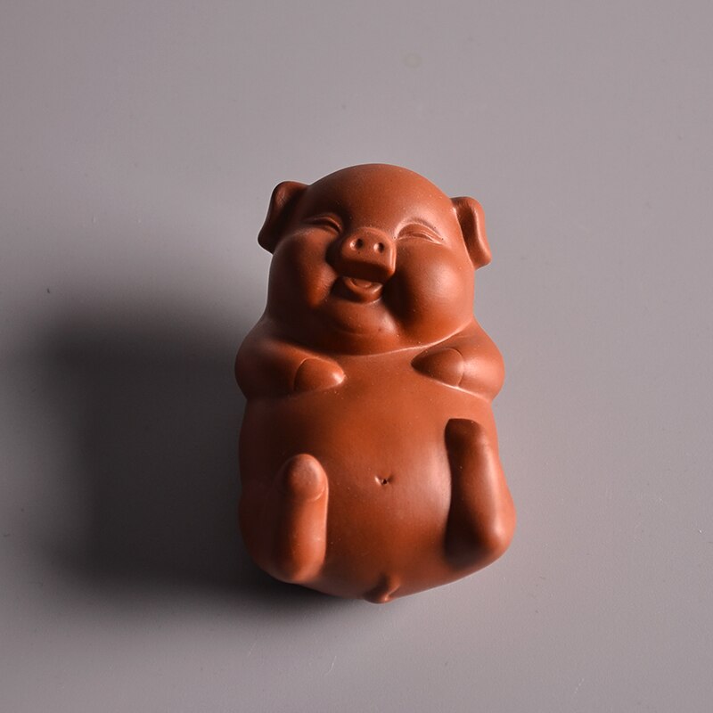 TANGPIN yixing purple clay tea pets pig cute zisha teapets tea accessories