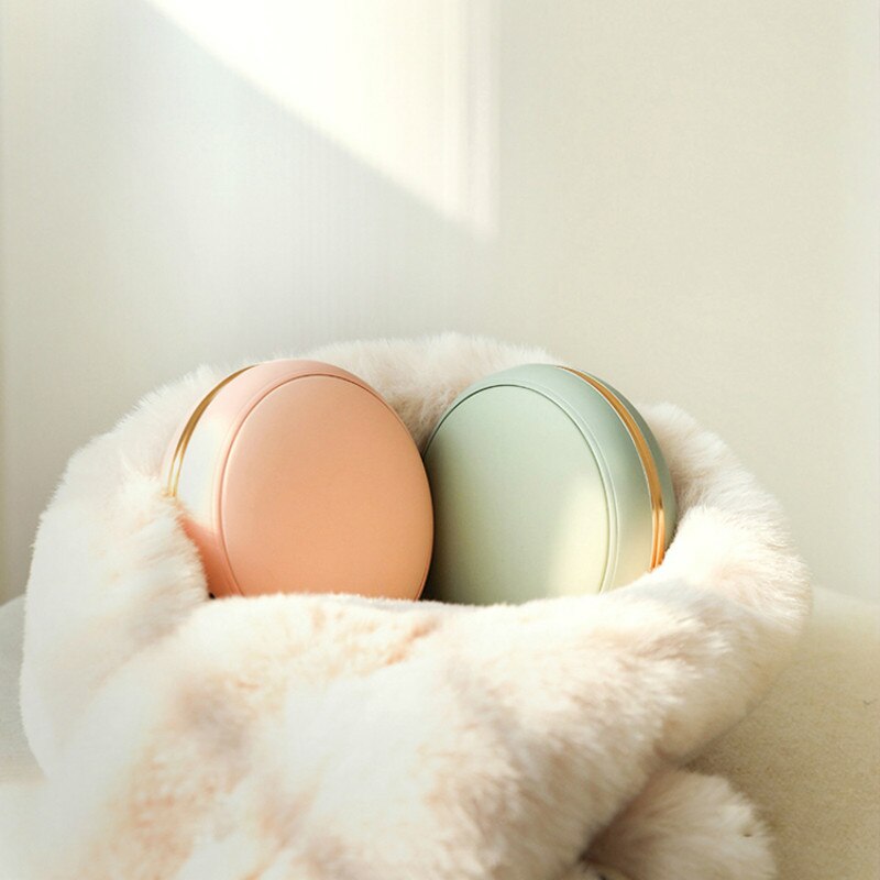 10000 mah handwarmer powerbank voor xiaomi huawei iphone mini powerbank type-c oplaadbare handwarmer met spiegel