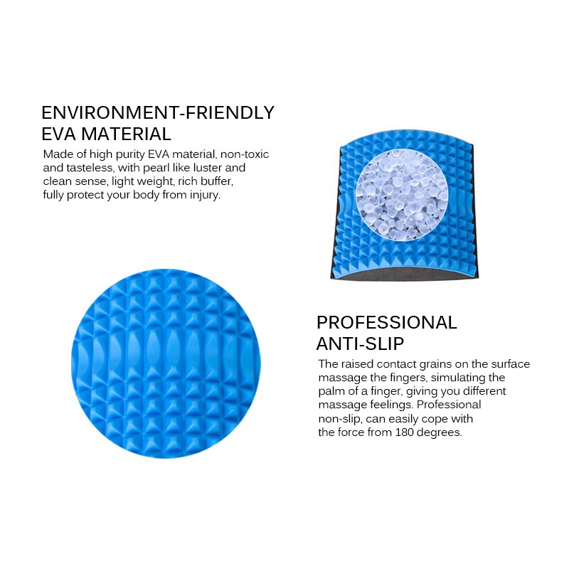 Procircle Abdominal Mat Core Trainer With Acupressure Massage For Spine Comfortable Sit-Ups Fitness Equipment Eco-Friendly Safe