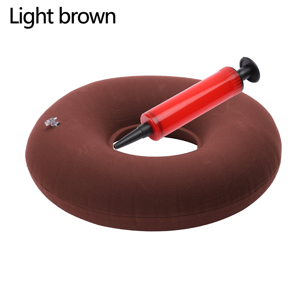 Luft Kissen Postpartale Kissen Dekubitus Pad Linderung sterben Schmerzen Kissen Anti-druck Pad Hämorrhoiden Kissen Krapfen Kissen: Burgunderrot