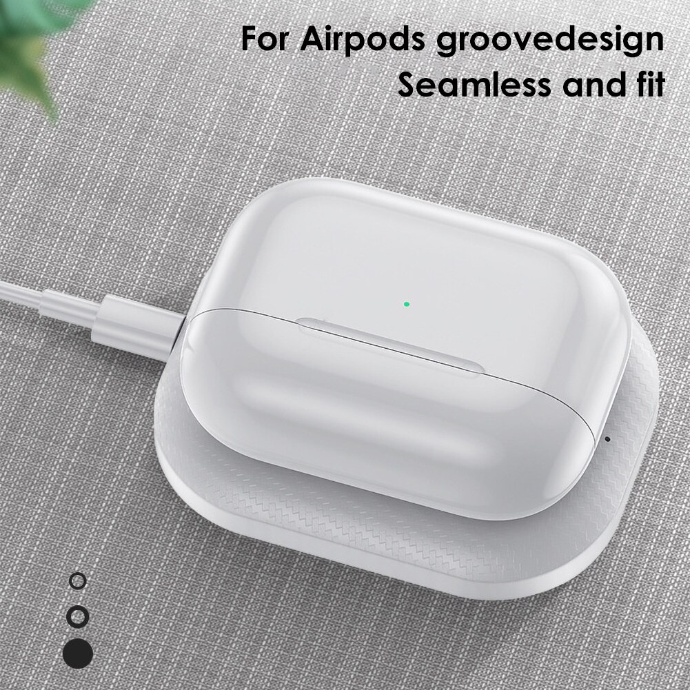 2 In 1 Draadloze Opladen Voor Iphone Android Android Ipods Pro Oortelefoon