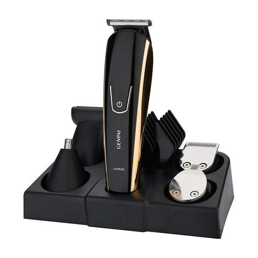 Cutting Electric Clipper Hair Mower Trimmer Beard Shaver Haircut Machine Hairstyle Cutter For Men Charging Mode: Yellow