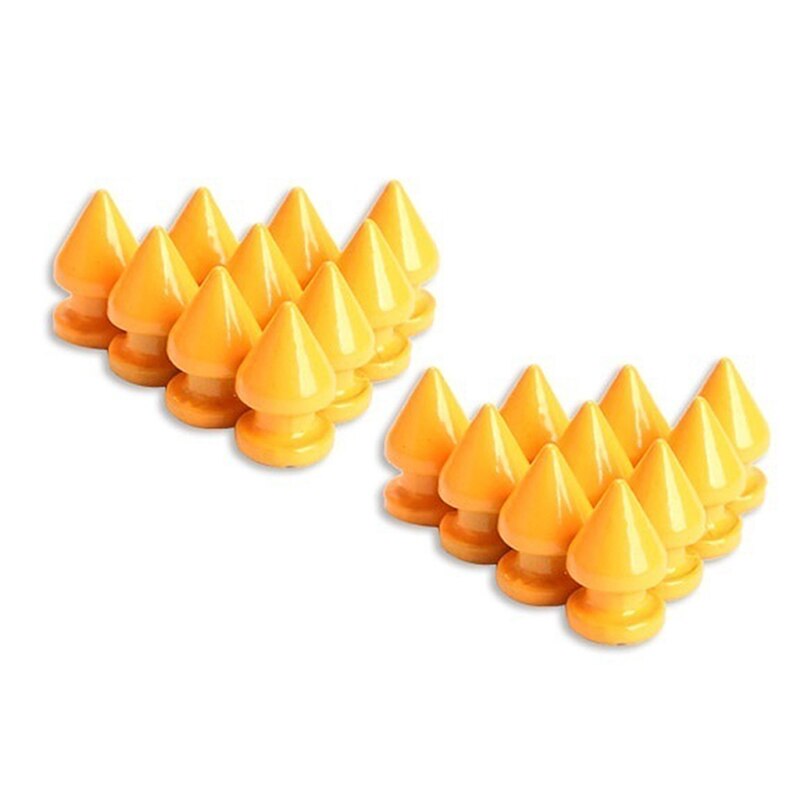 Rivets de vêtement Style Punk | 20 pièces, pointes à vis à balles, clou pour sac en cuir, vêtements bricolage, vêtement artisanal, décor de Rivets de 13mm