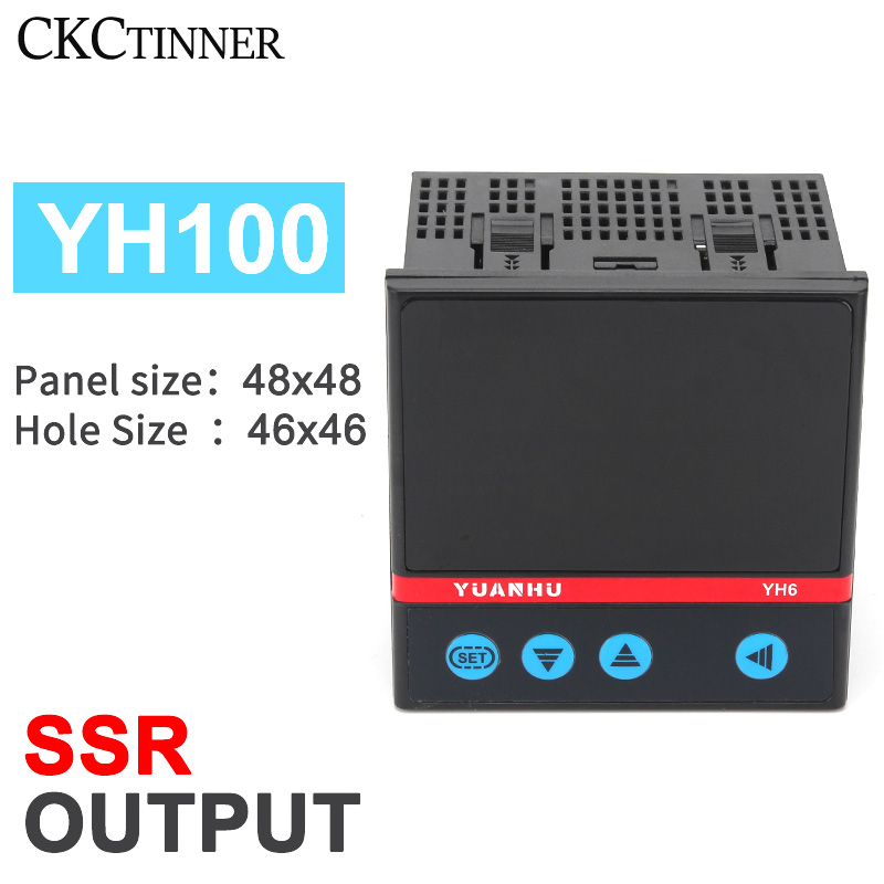 Digital PID Intelligent Temperature Controller YH100/400/700/900 SSR/Relay Output Thermostat Thermometer Thermoregulator 220V: YH100VAN
