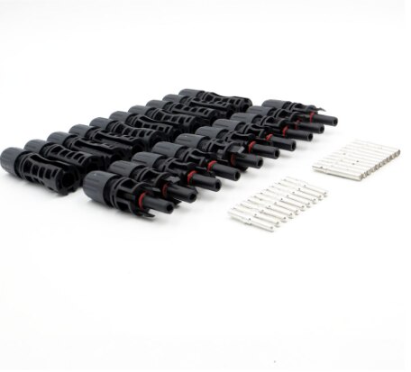 10 Pairs TUV approved 1500V 30A solar Connector for 10/12/14 AWG PV cable UV Resistant male and female Connectors