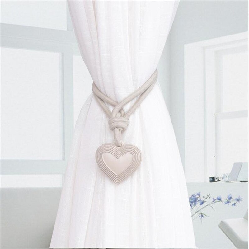 Hart Gordijn Clip Gordijn Houders Tieback Buckle Clips Gordijnen Tie Touw Gesp Gordijn Accessoires Home Decor Freeship