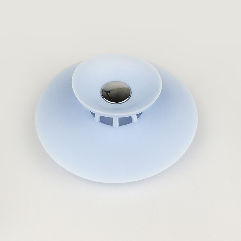 TPR Bath Tub Sink Floor Drain Stopper Hair Catcher Plug Kitchen Water Laundry 40FP12