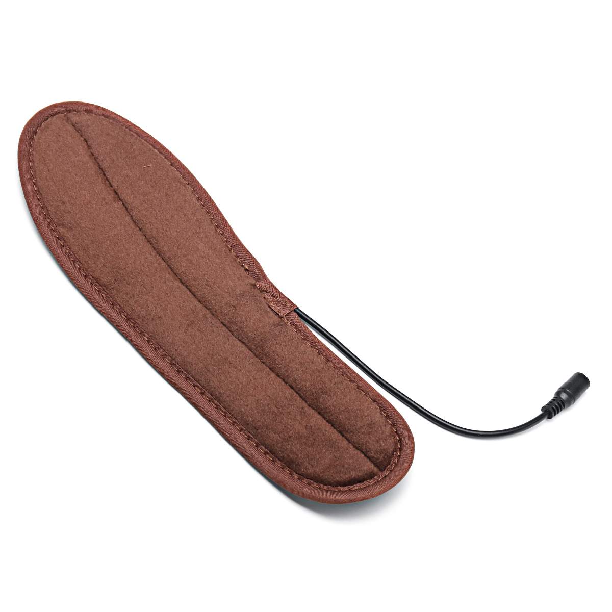 Unisex USB Electric Powered Heating Insoles For Outdoor Sports Shoes Boots Feet Warmer Plush Fur Soft Heated Insoles