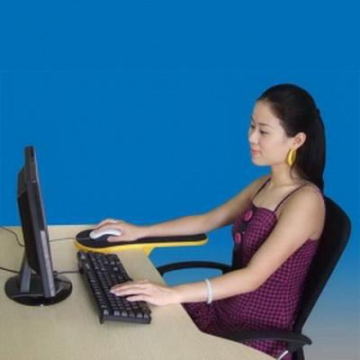 450mm Rotated RestMan Computer Arm Support Rest Chair/Desk Armrest Ergonomic Mouse Pad Rest&Play