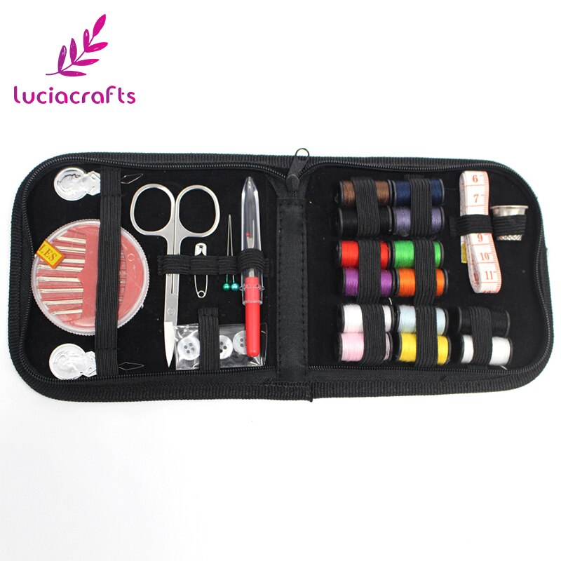 Lucia crafts Approx 12cm 1set/lot sewing kit premium sewing supplies for Mending/Sewing Needs Garment Clothing Accessory J0141