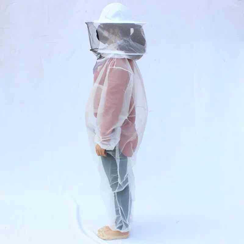 Combinaison Anti-abeille, combinaison de protection une pièce, respirante, manteau anti-abeille, casquette anti-pic, outils de garde des abeilles: Default Title