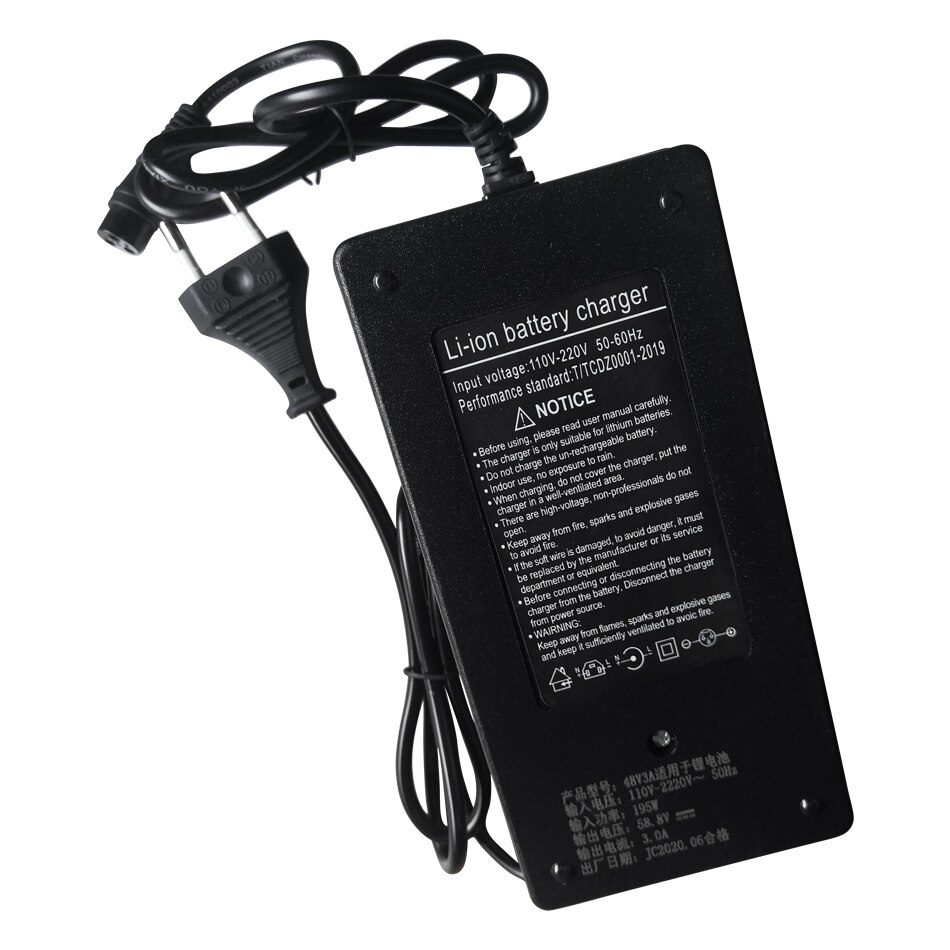 58v3a scooter elétrico adaptador de energia para a ue 67v2a scooter bateria carregador janobike scooter acessórios