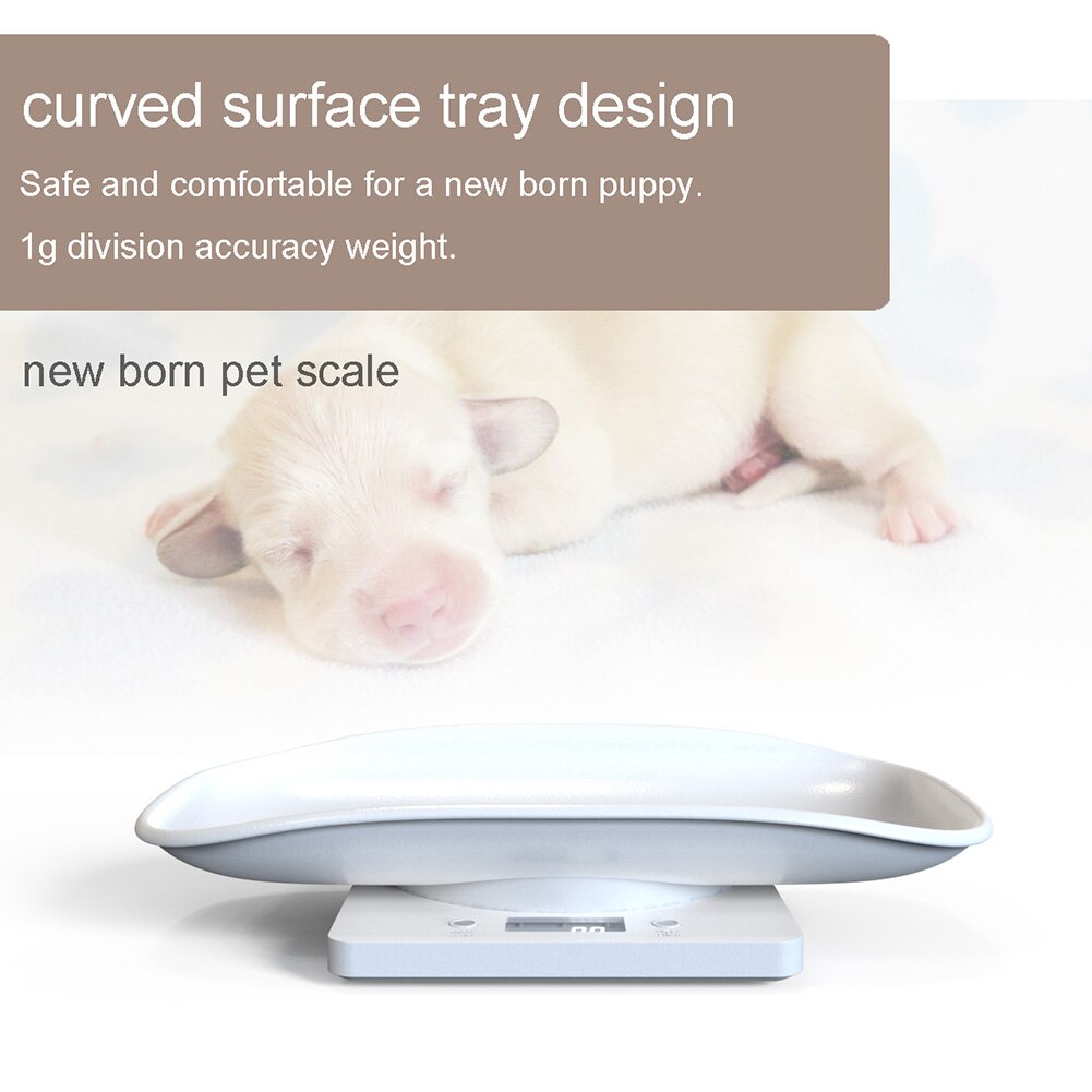 Multifunctional Digital Scale High Precision Dogs Cats Animal Scale Gram Electronic Born Pet Weighing Tool for Baby Pet