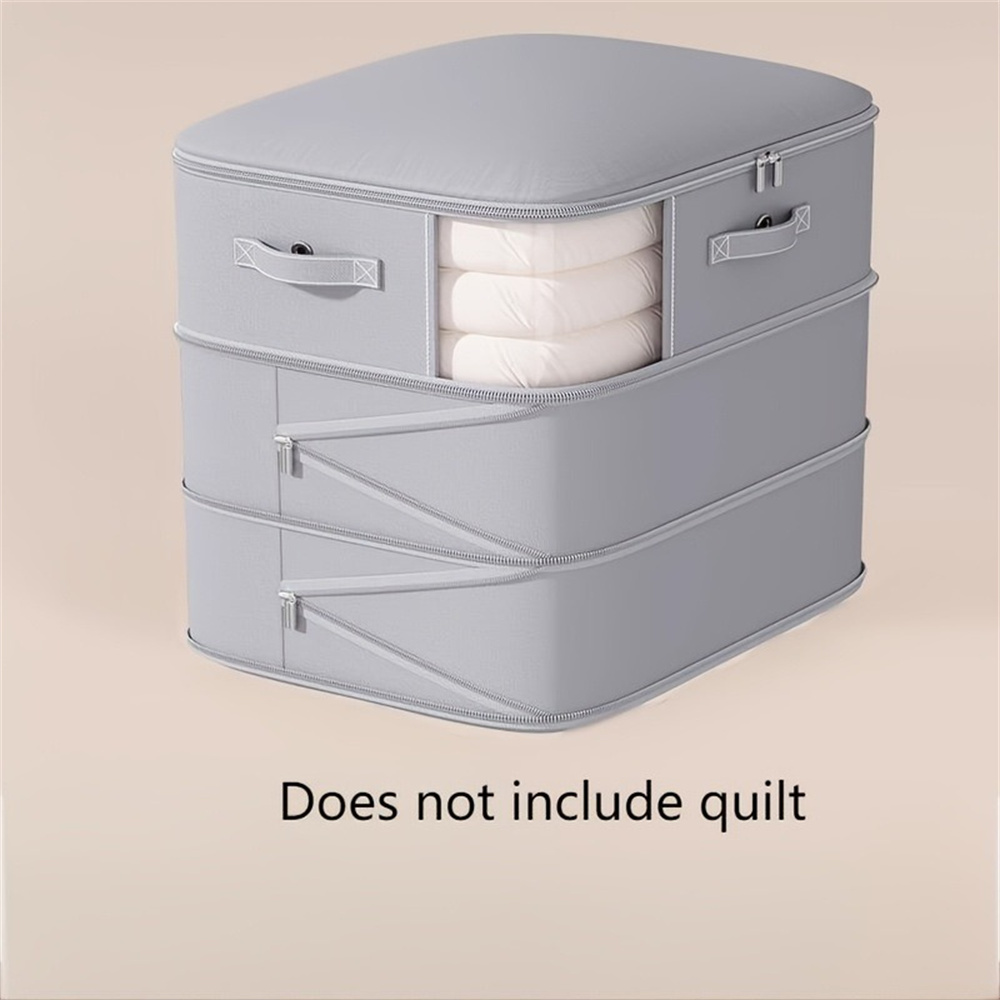 Compression Dustproof Organizer Storage Bag Large Capacity Moisture-proof Clothes Quilt Moving Bag Self Compression Organizer