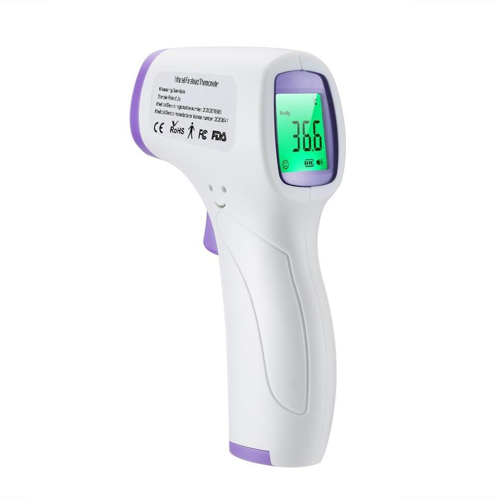 Infrarød termomet pande krop berøringsfri termometer baby voksne feber øre termometro infrarojo digital термометр