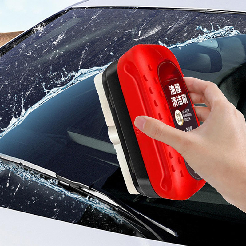 Windshield Cleaner Oil Film Cleaning Brush Set Window Supplies Automotive Liquid Clean Lenses Screens Detergent Removal Phone