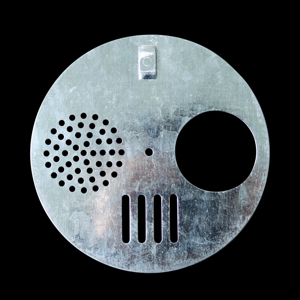 20pcs Galvanized Metal Rotation Whirling Bee Hive Door Beekeeping Beekeeper Box Entrance Disc Bee Nest Gate Beekeeping Accessory