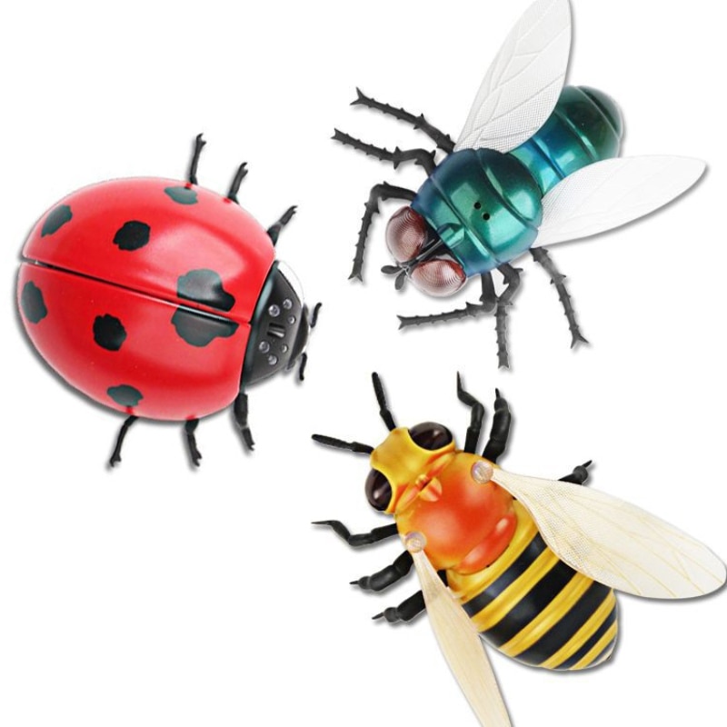 Robot Rc Insect Simulatie Dieren Speelgoed Verlichting Verlichting Afstandsbediening Insect Tricky Spoof Speelgoed Afstandsbediening Speelgoed