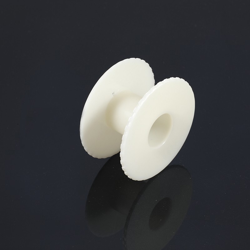 2pcs 36x19/50x26/60x32mm Round Inductor Winding Frame Amplifier Crossover Bobbin Wire Coil Thickened Inductance Skeleton #White