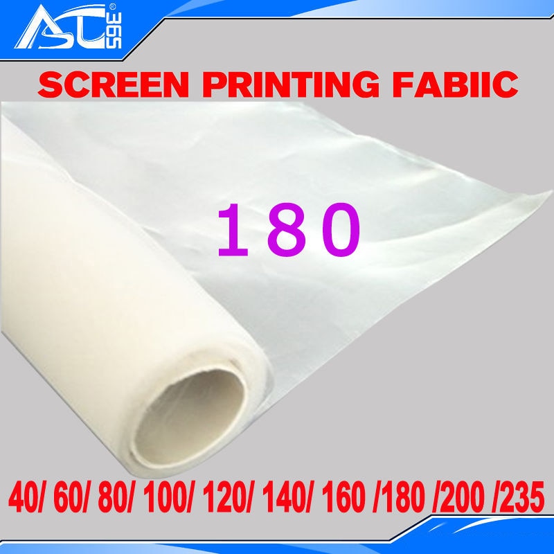 1 yard 180 mesh count (72t) screen fabric screen printing material screen printing frame