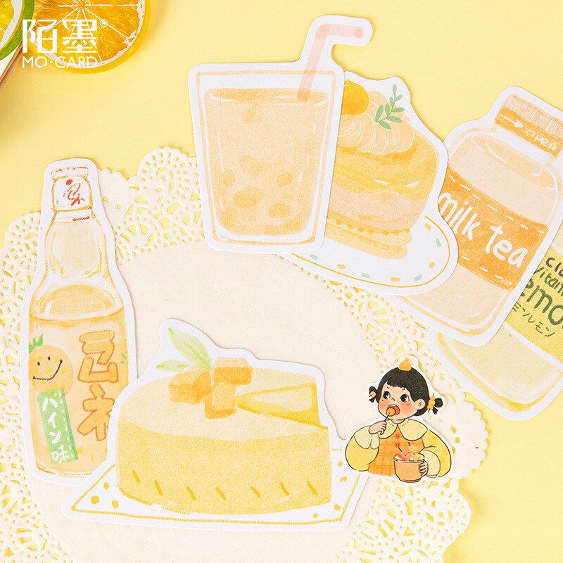 30 sheets /Box Fresh Summer Fruits Alien Cards Envelope Postcards Greeting Wishing Postal Card