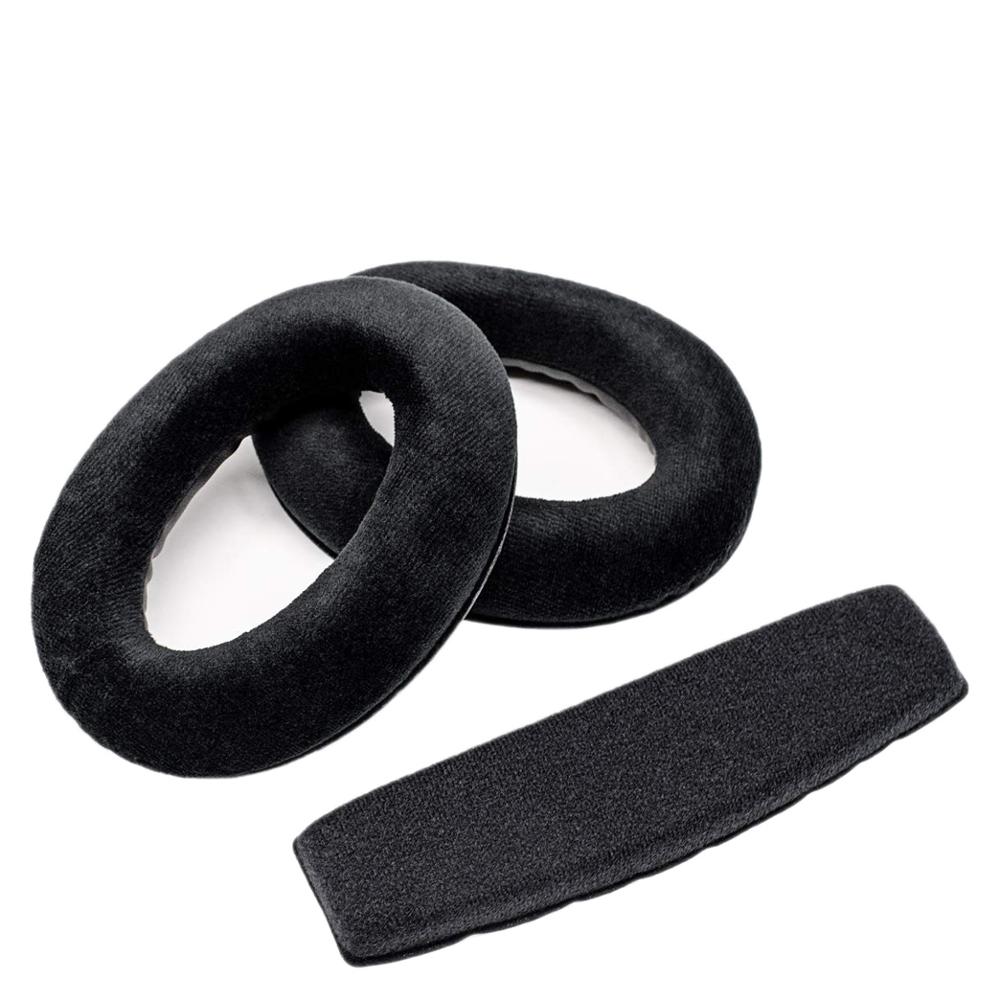 Replacement Ear Pads for Sennheiser HD 515 518 555 595 558 Headset Gamer Leather Cushion Velvet Earmuff Earphone Sleeve Cover