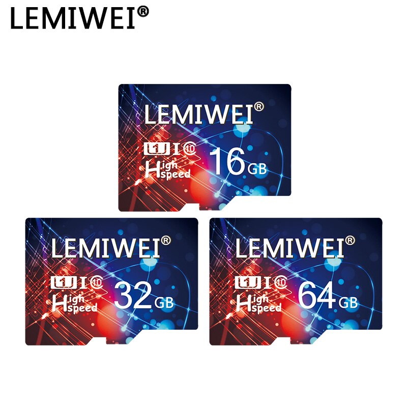 Memory Card 64GB 32GB 16GB High Speed Storage Card TF Card Class 10 UHS-I The Universe Style Flash Card For Smartphone