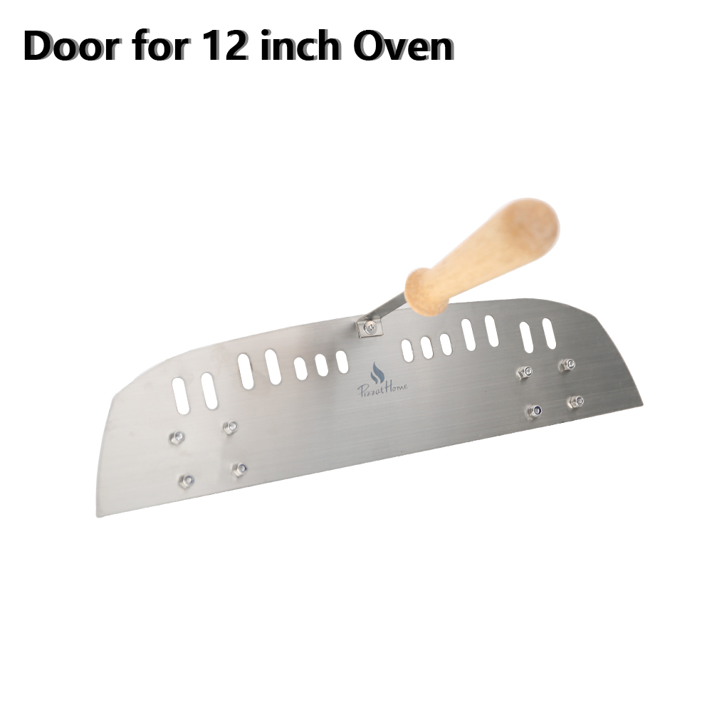 Porte de four à pizza Onilini de 12 ou 16 pouces, taille parfaite pour four à pizza: Gris clair