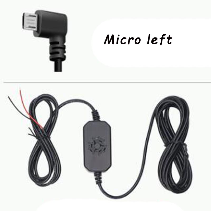 Driving Recorder Buck Line Power Po 12V to 5V 1.5A Intelligent Buck Line For Camera Recorder DVR Exclusive Power Supply Box: Auburn