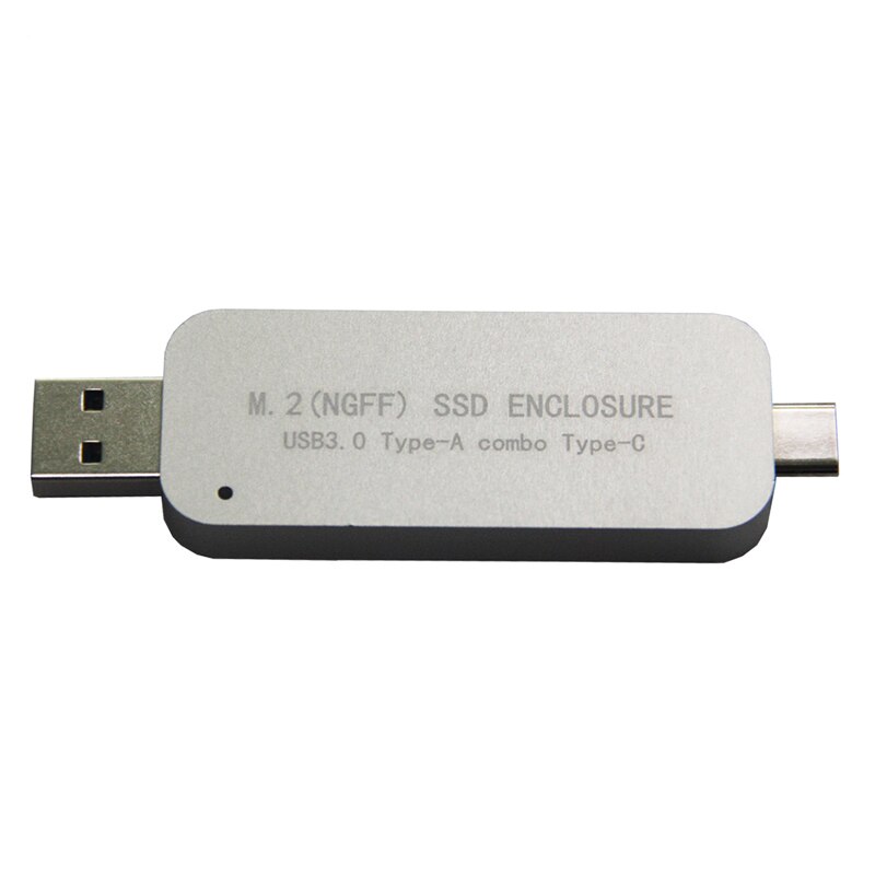 Boîtier pour disque dur externe SSD, M.2, USB 3.0, Type C, 2230, 2242