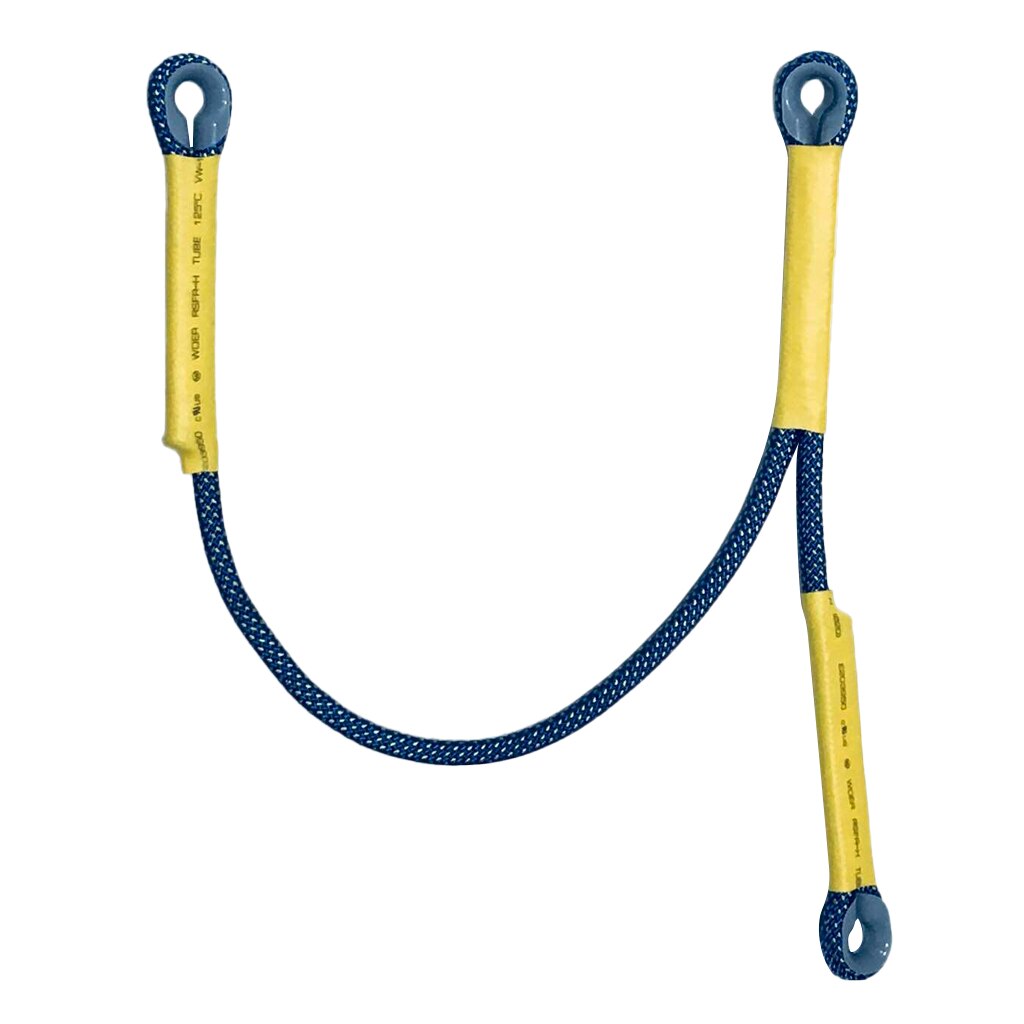 Adjustable Y Progression Rope Lanyard for Outdoor Camping Mountaineering Climbing