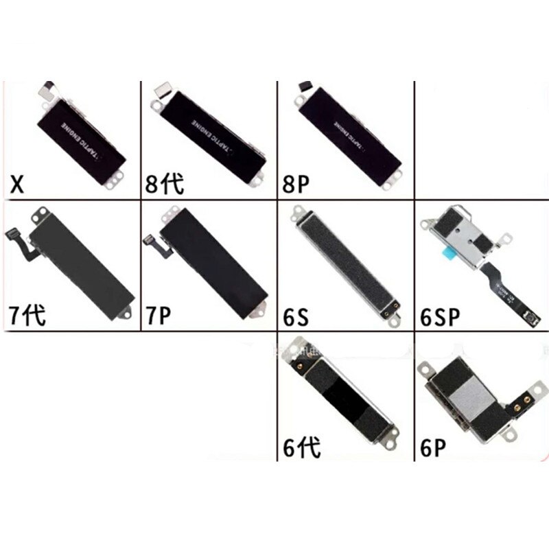 Vibrator Motor Shake For Apple iPhone 5G 5S 5C 6G 6P 7G 7 Plus 8G 8P X 5.5 inch Replacement Repair Part