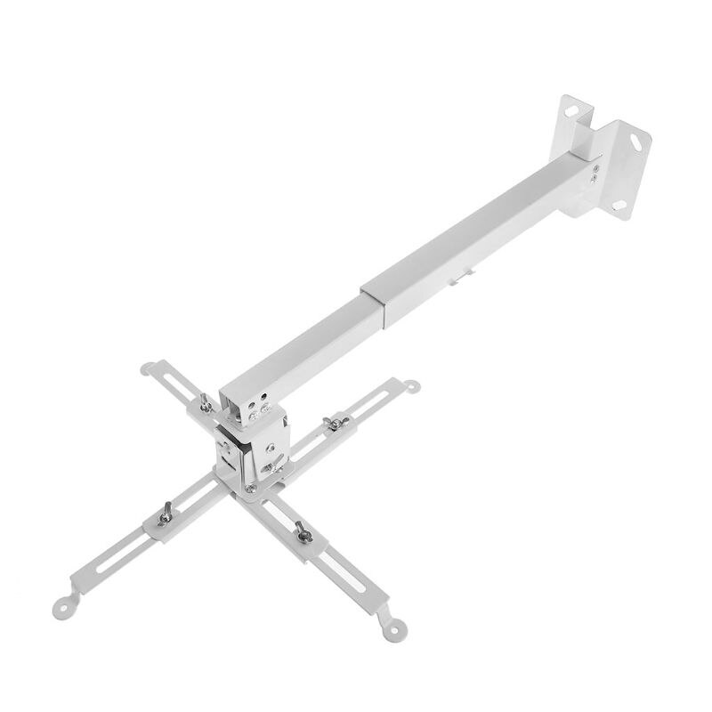 Projector Wall Roof Mount Bracket Adjustable Height Extendable Length Multimedia Video Ceiling Loading 5KG Home Office K3NB