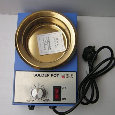 220V 150W/300W Solder Pot Tin Melting Furnace thermoregulation Soldering Desoldering Bath 50mm/100mm 200~450 centigrade