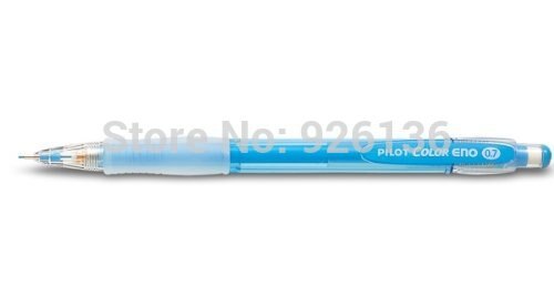 Pilot Color Eno Mechanical Pencil 0.7 mm Soft Blue Body Plus one Tube of Soft Blue Leads