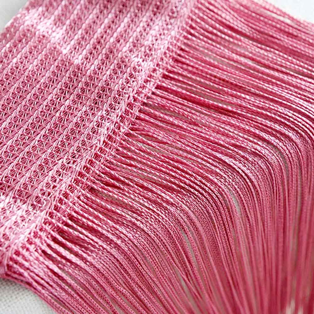 Straight curtain String Curtains Patio Net Fringe for Door Fly Screen Windows Divider Cut To Size: R
