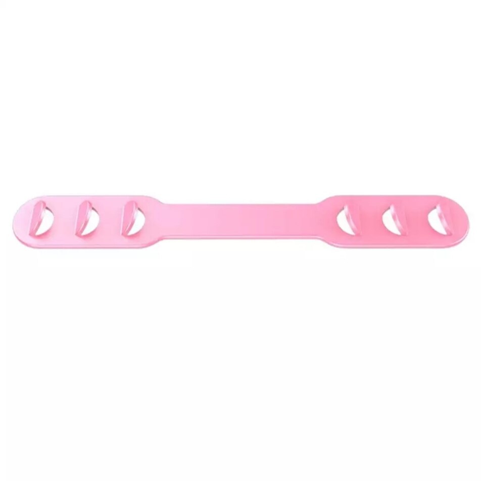 Pack 3 uds. Salvaorejas flexible para mascarilla, protección para orejas resistente de gran .: Rosa
