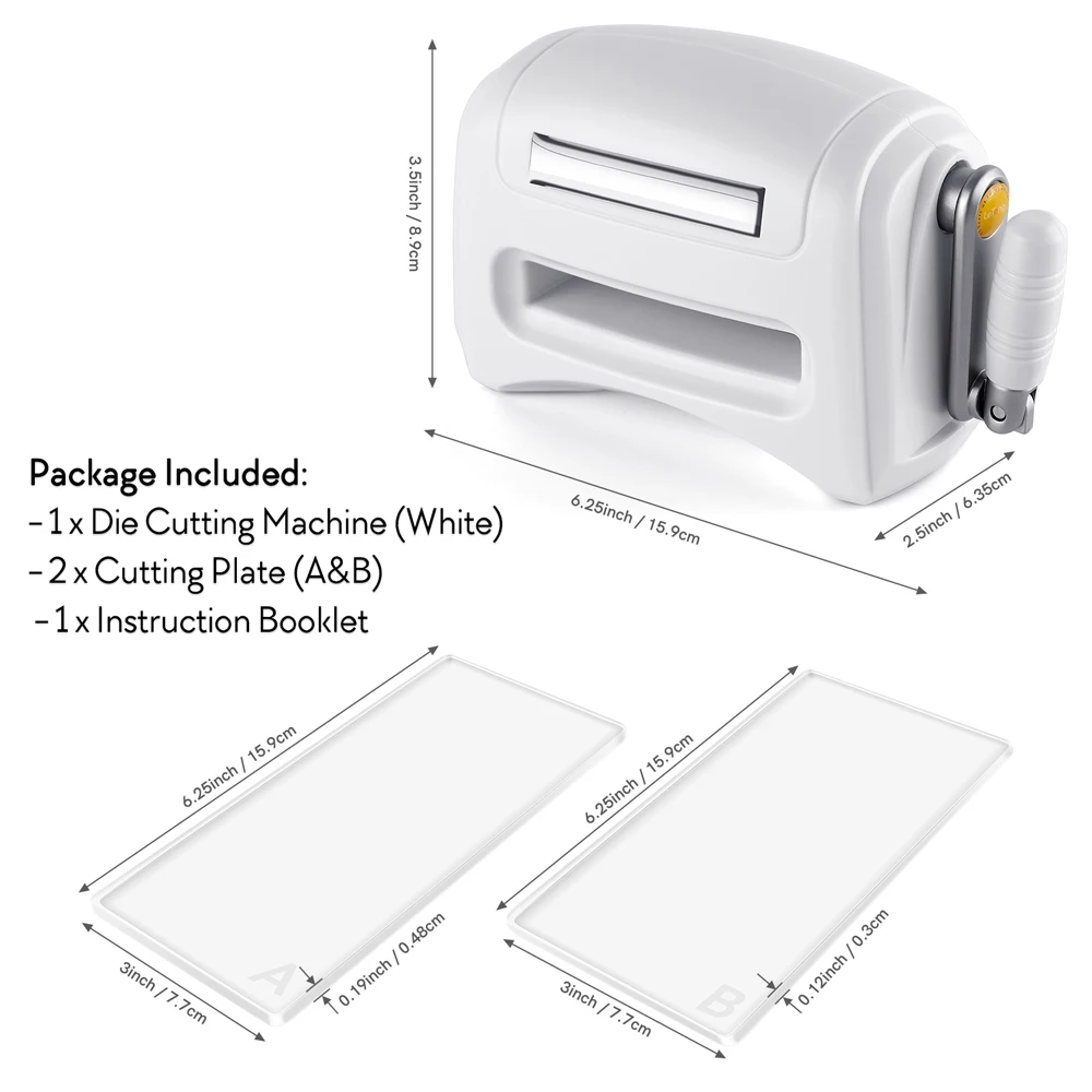 Gestanzte Maschinen, Papierschneidemaschine, Prägemaschine, DIY-Handwerk, Stanzformen zum Basteln, Stanzformen, Scrapbooking, Papierschneider: Licht Grau