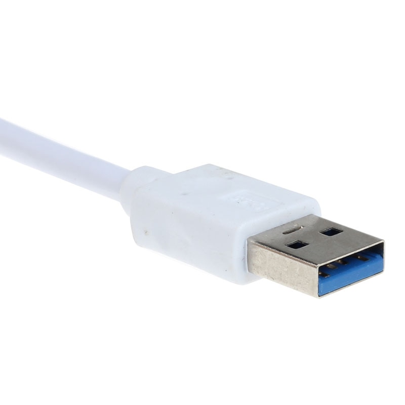 Powered USB 3.0 4-Port SuperSpeed Compact Hub Adapter For PC Laptop Mac Ultra slim structure USB Hubs#T2