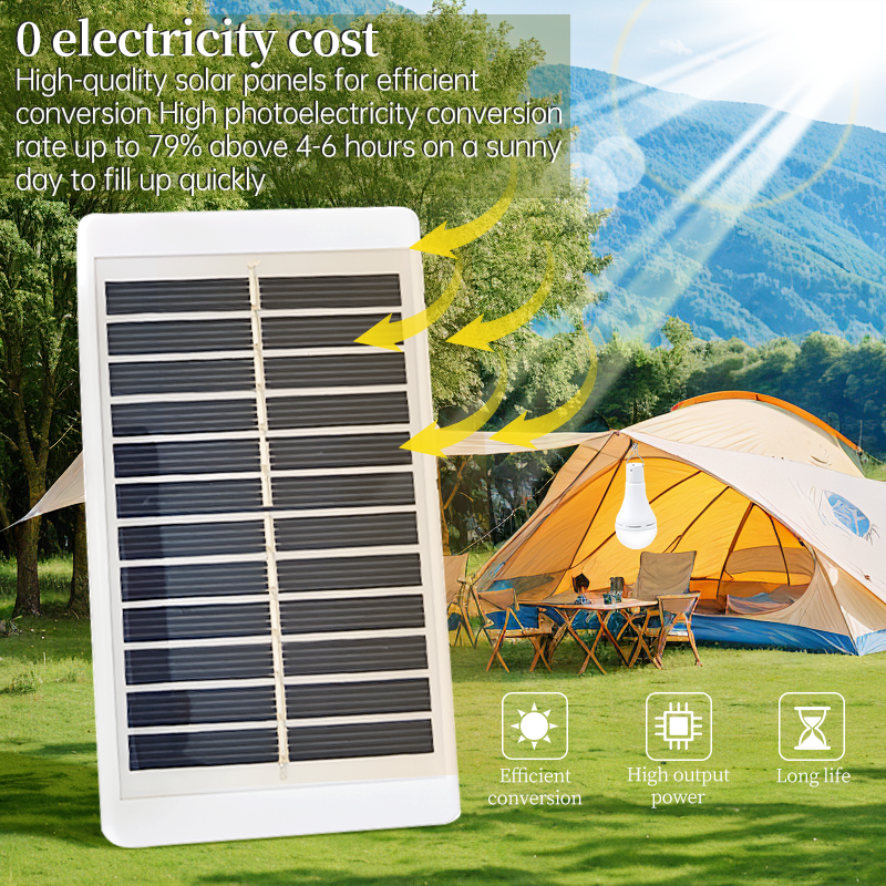 Luz Solar colgante IP68 impermeable con carga USB, lámpara alimentada por luz Solar de emergencia, luces para tienda de campaña al aire libre, luz de emergencia
