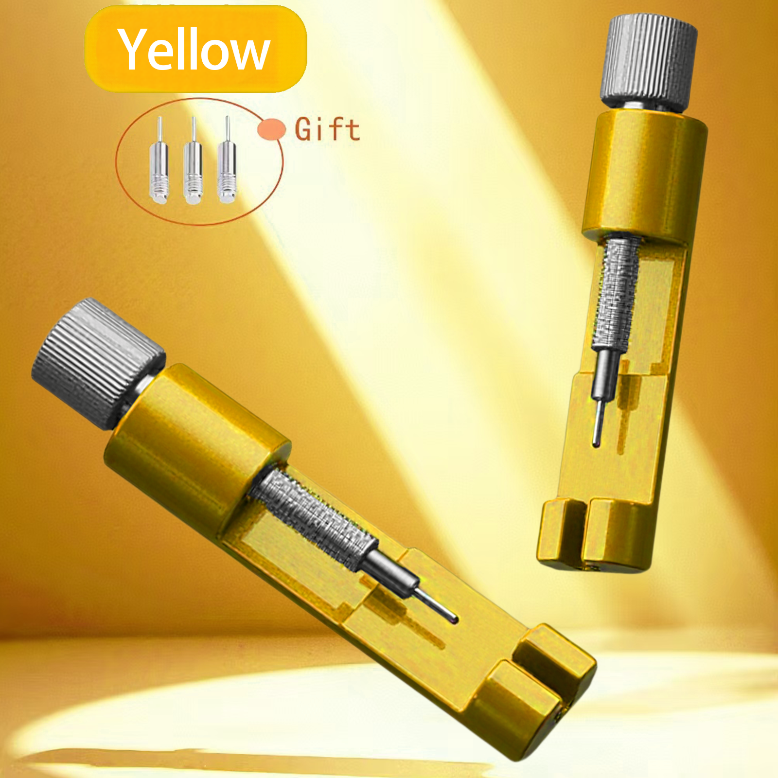 Reparationsverktyg för metallur, justeringsverktyg för klockarmband med klockstift, verktyg för armbandslänkstift, lösningsmedel lätt att ta bort, justering: Blå