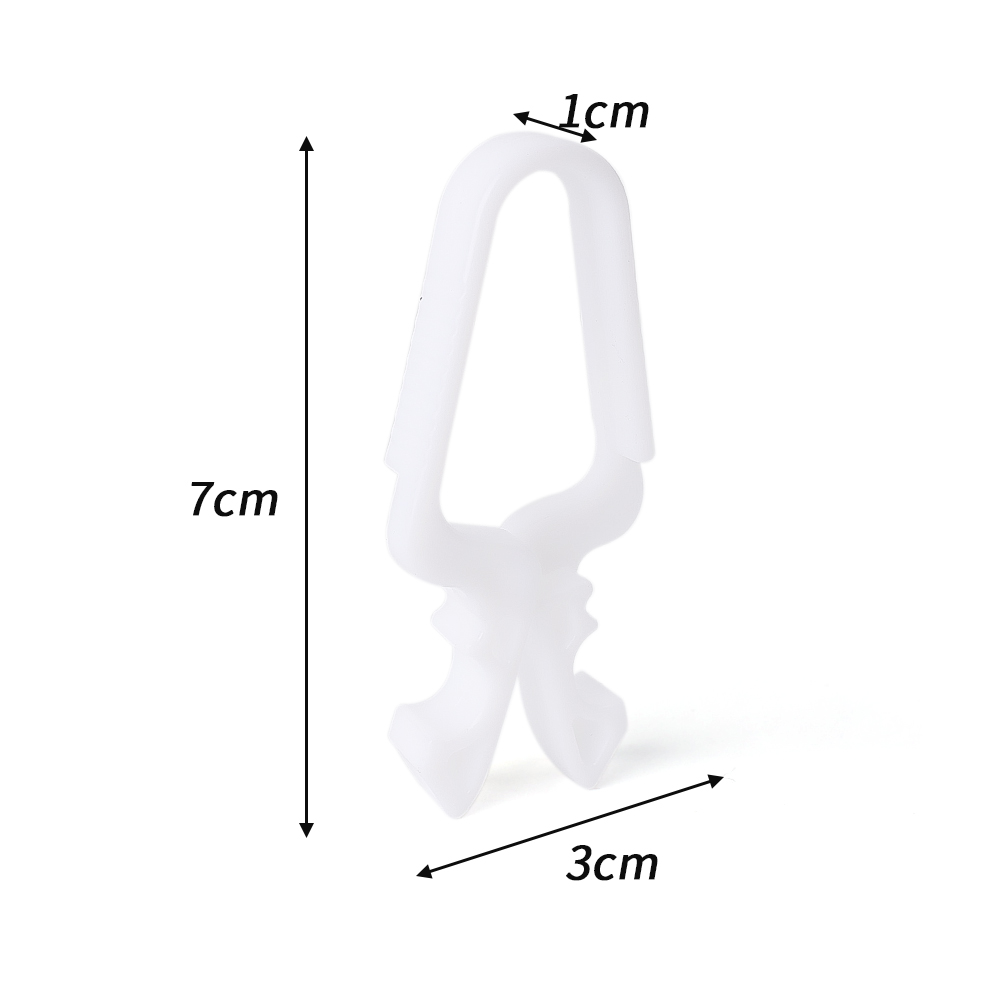 10/2Stck Wäscheklammern Hängen Heringe Clip Kunststoff KleiderbüGel Gestell Wäsche Wäscheklammern Schellen Handtuch Kleidung Hütte Clip Hause Lagerung haken