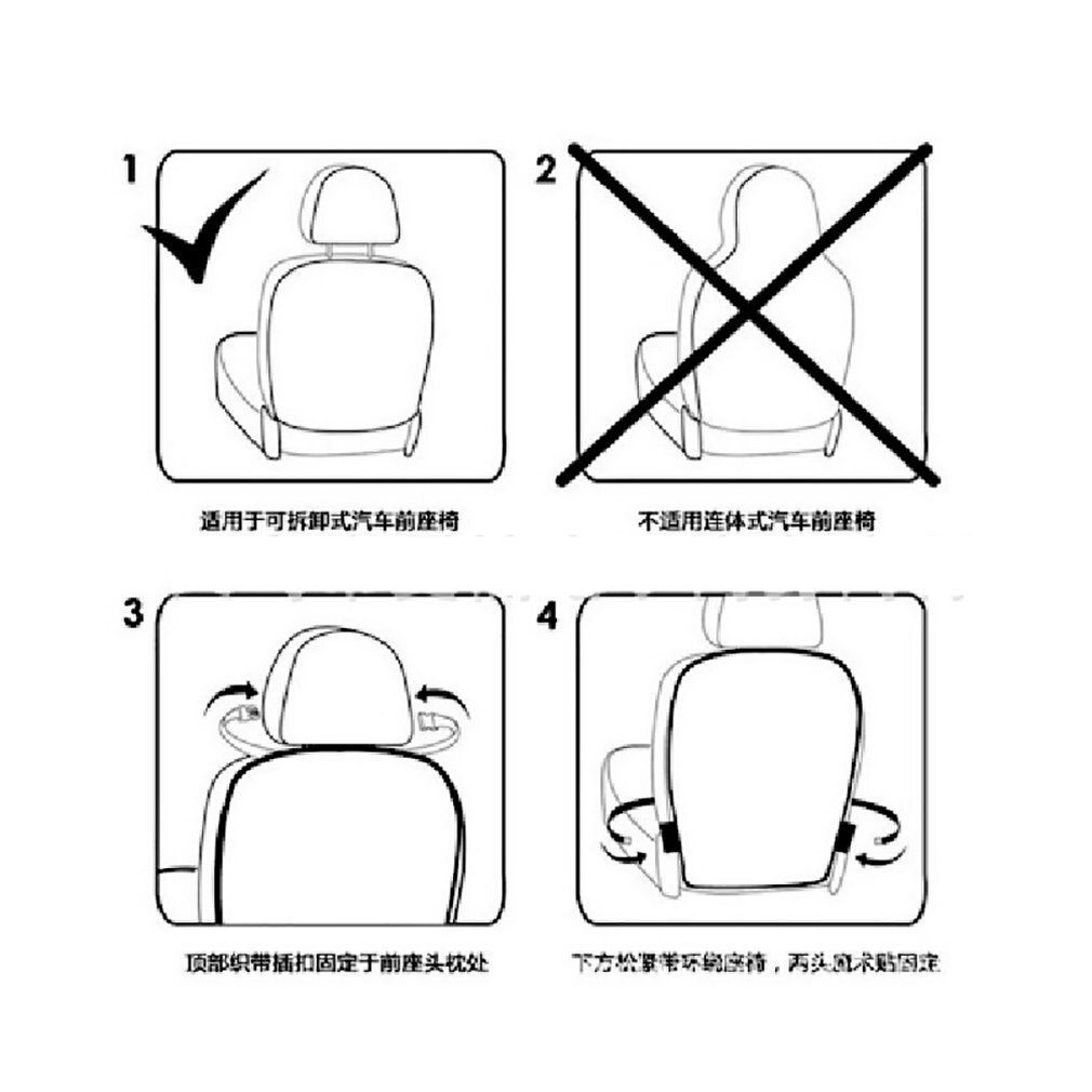 Oxford luksus bilsæde beskytter auto skridsikker mat barn baby børn sæde beskyttelsesdæksel til bilstol